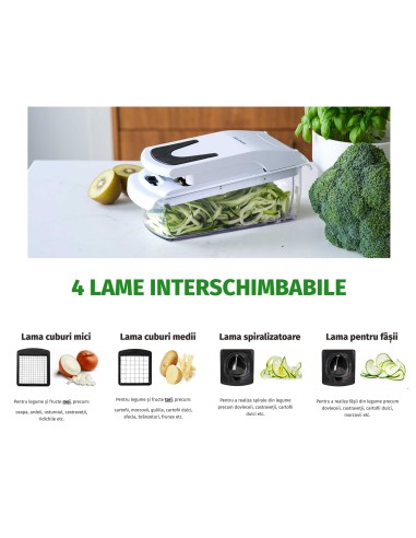 CookSmarter - Tocatorul tau de legume. Toaca Ceapa fara lacrimi.